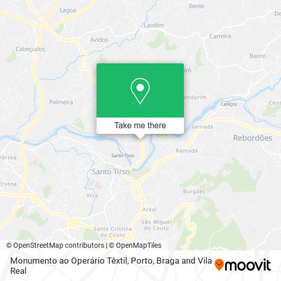 Monumento ao Operário Têxtil map