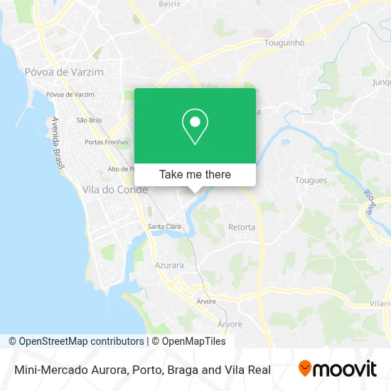 Mini-Mercado Aurora map