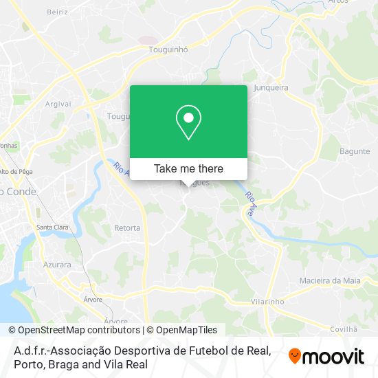 A.d.f.r.-Associação Desportiva de Futebol de Real map