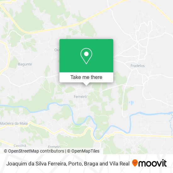 Joaquim da Silva Ferreira map