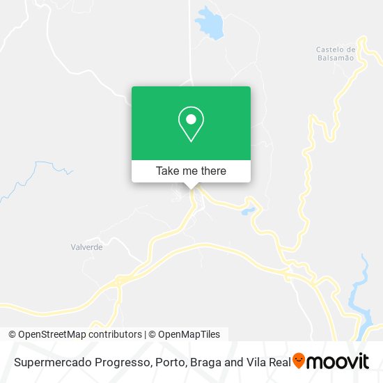 Supermercado Progresso mapa