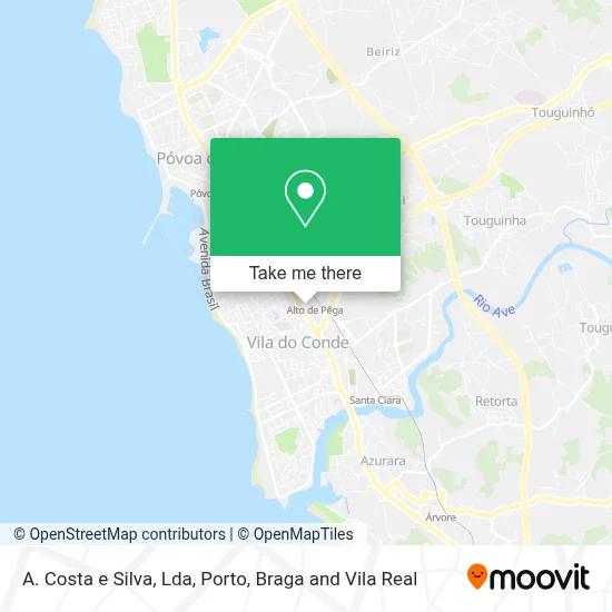 A. Costa e Silva, Lda map