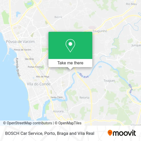 BOSCH Car Service map
