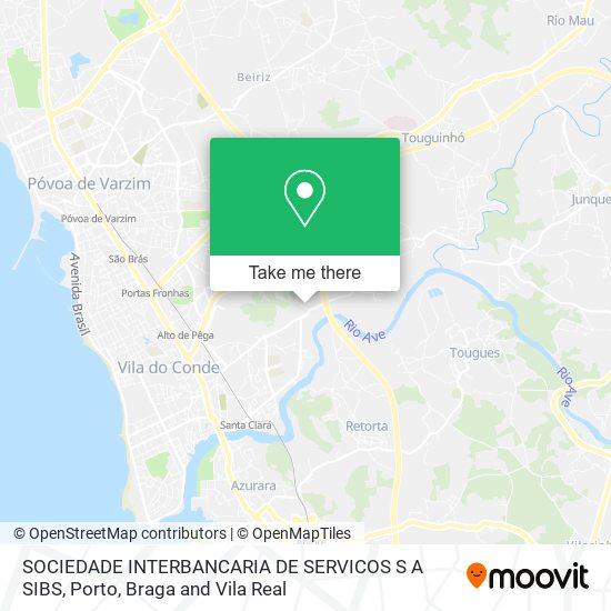 SOCIEDADE INTERBANCARIA DE SERVICOS S A SIBS mapa