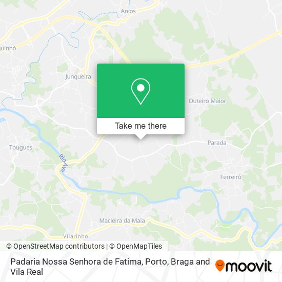 Padaria Nossa Senhora de Fatima mapa