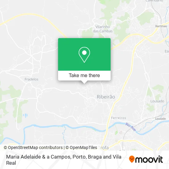 Maria Adelaide & a Campos map