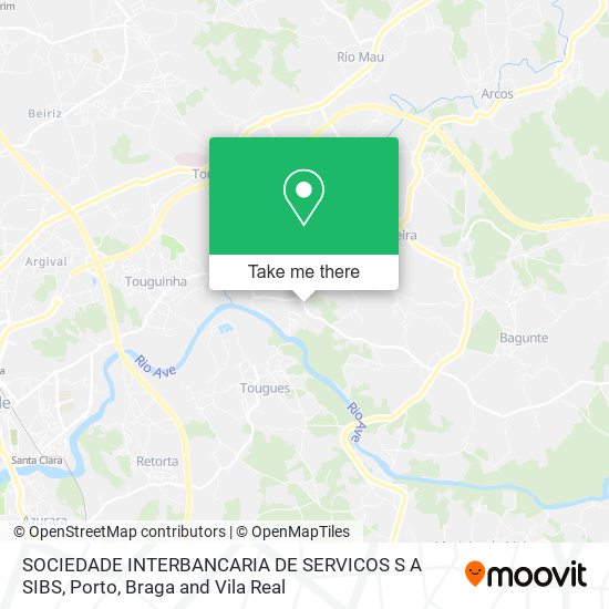 SOCIEDADE INTERBANCARIA DE SERVICOS S A SIBS map