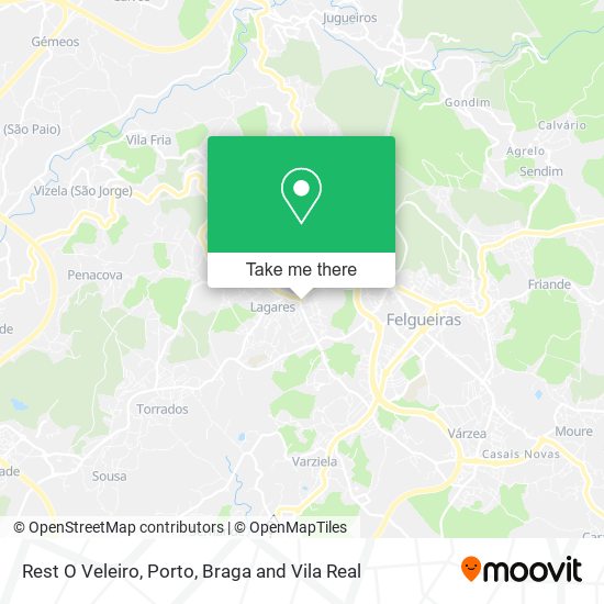 Rest O Veleiro mapa