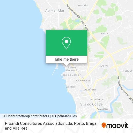 Proandi Consultores Associados Lda map