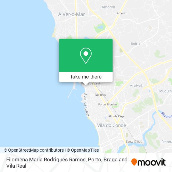 Filomena Maria Rodrigues Ramos mapa