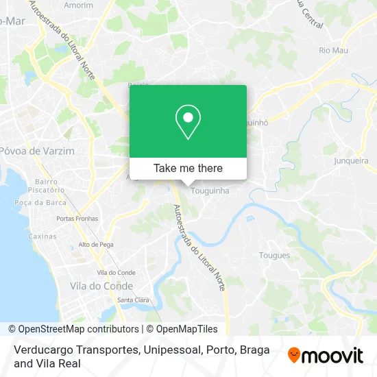Verducargo Transportes, Unipessoal map