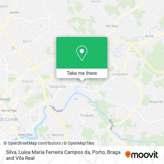 Silva, Luísa Maria Ferreira Campos da mapa