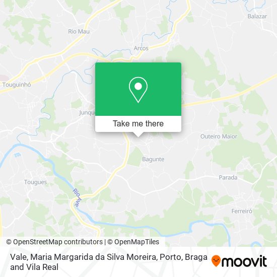 Vale, Maria Margarida da Silva Moreira mapa