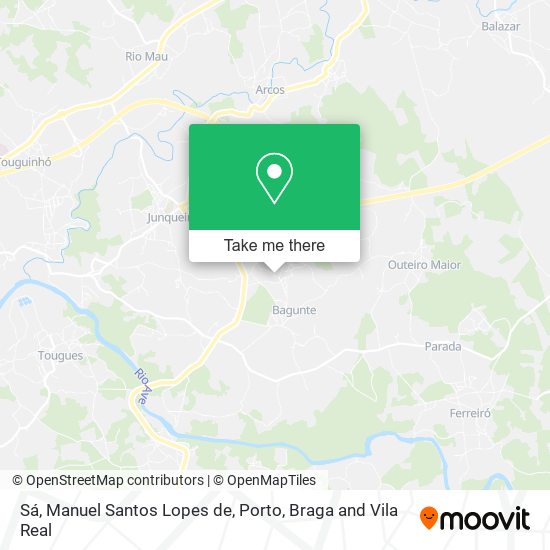 Sá, Manuel Santos Lopes de map