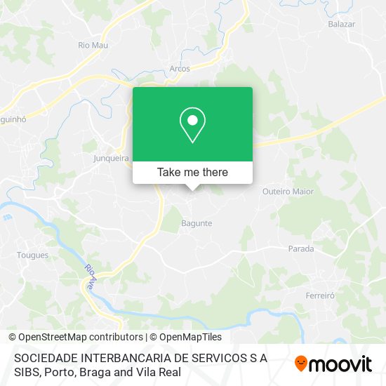 SOCIEDADE INTERBANCARIA DE SERVICOS S A SIBS map