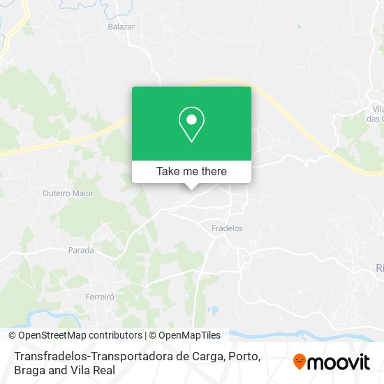 Transfradelos-Transportadora de Carga mapa