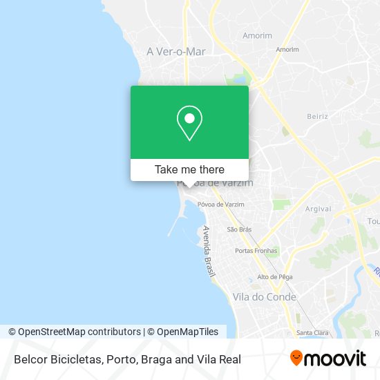 Belcor Bicicletas mapa