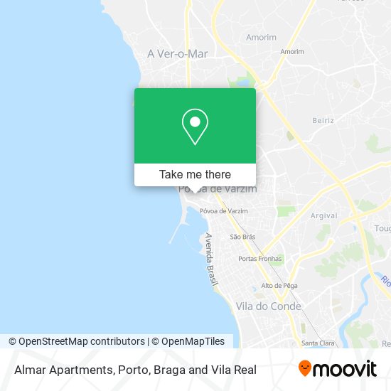 Almar Apartments map