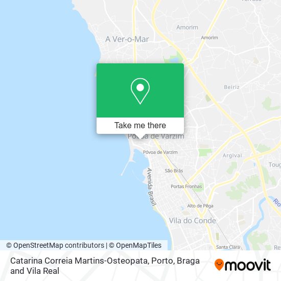 Catarina Correia Martins-Osteopata mapa