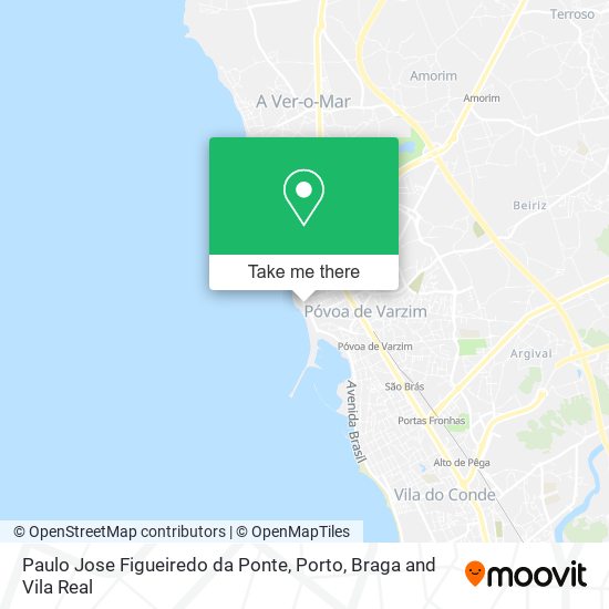 Paulo Jose Figueiredo da Ponte mapa