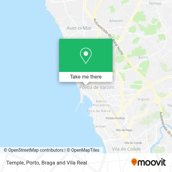 Temple map
