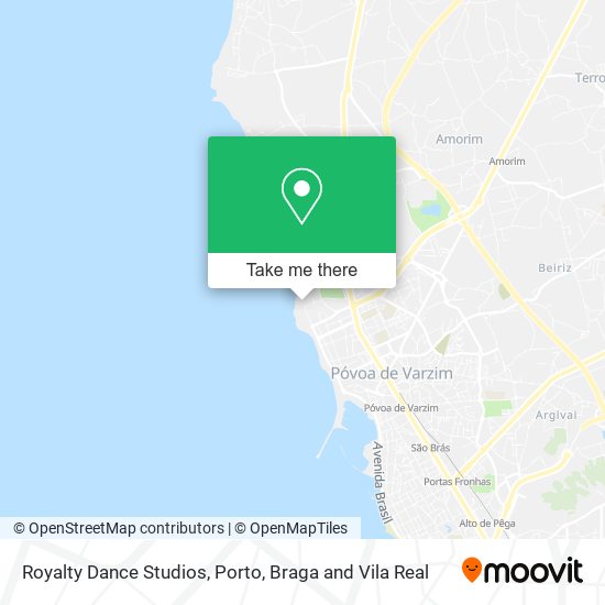 Royalty Dance Studios map