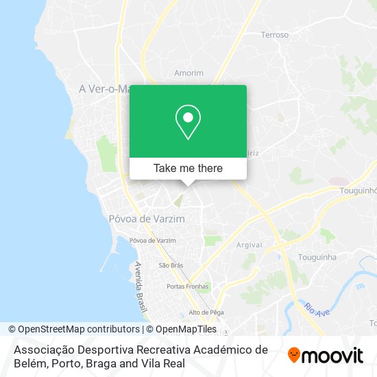 Associação Desportiva Recreativa Académico de Belém mapa