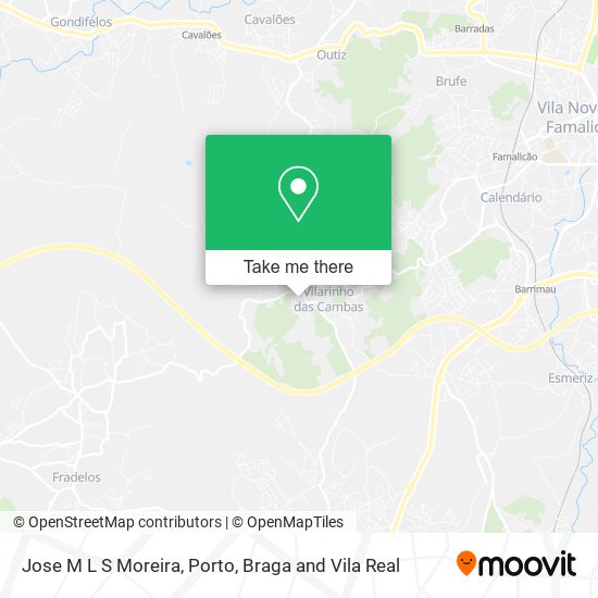 Jose M L S Moreira map