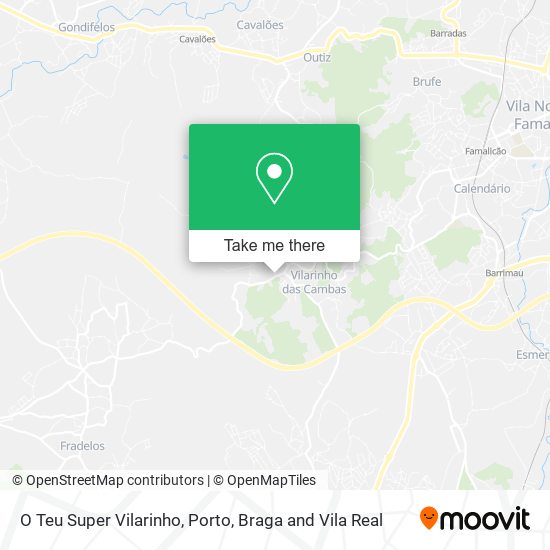 O Teu Super Vilarinho mapa