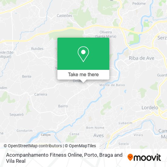 Acompanhamento Fitness Online mapa