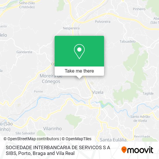 SOCIEDADE INTERBANCARIA DE SERVICOS S A SIBS mapa
