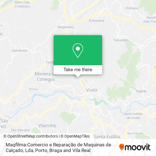 Maqfilma-Comercio e Reparação de Maquinas de Calçado, Lda map