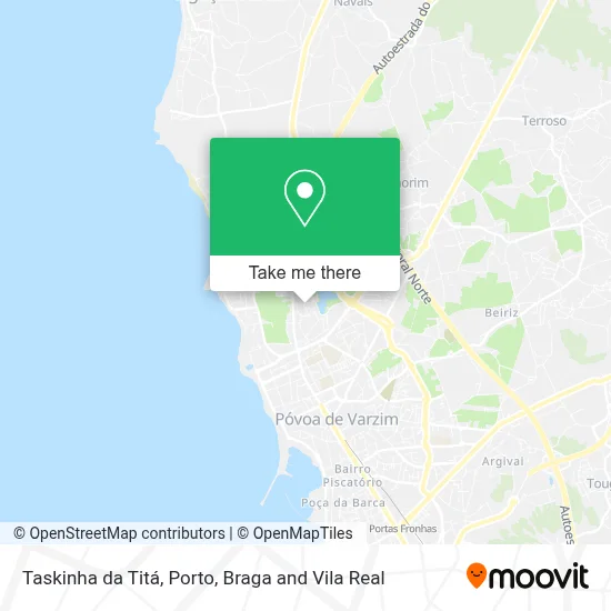 Taskinha da Titá map