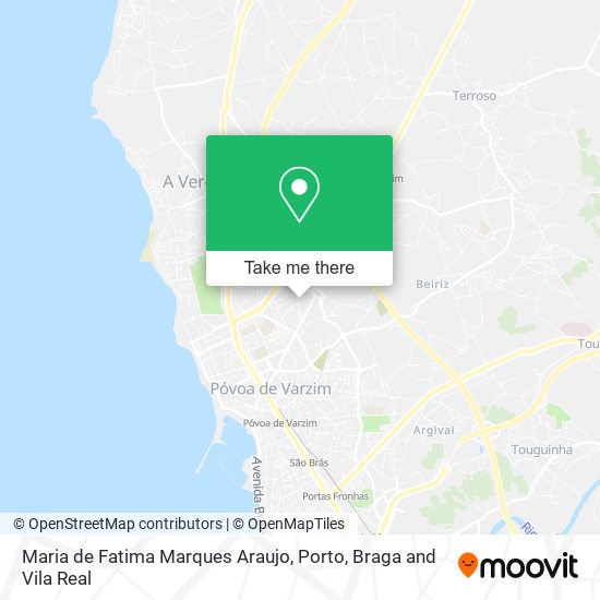 Maria de Fatima Marques Araujo mapa