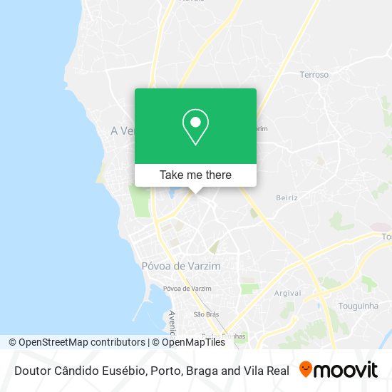 Doutor Cândido Eusébio mapa