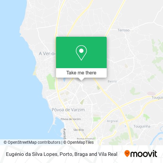 Eugénio da Silva Lopes map