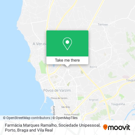 Farmácia Marques Ramalho, Sociedade Unipessoal map
