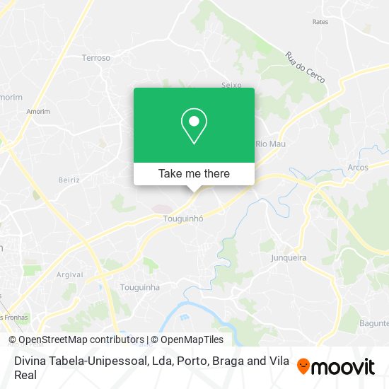Divina Tabela-Unipessoal, Lda map