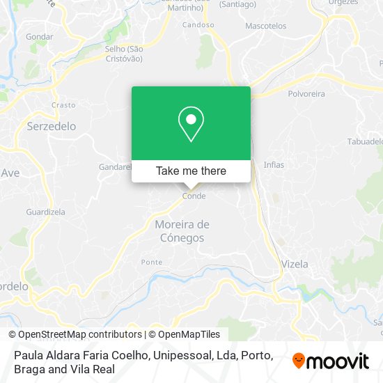 Paula Aldara Faria Coelho, Unipessoal, Lda map