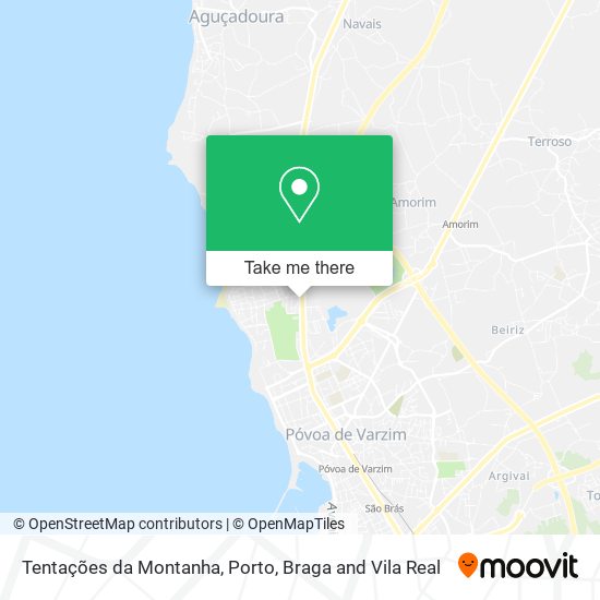 Tentações da Montanha map