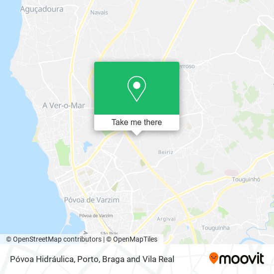 Póvoa Hidráulica map