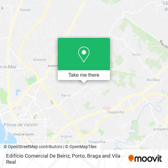 Edifício Comercial De Beiriz mapa