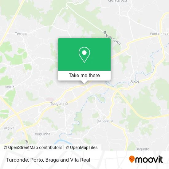 Turconde map