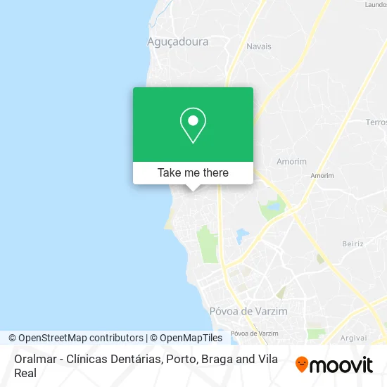 Oralmar - Clínicas Dentárias map