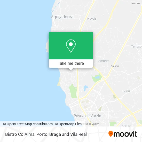 Bistro Co Alma map
