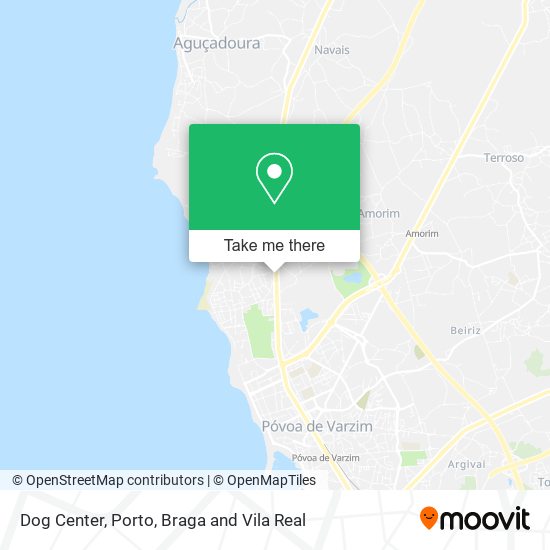 Dog Center map