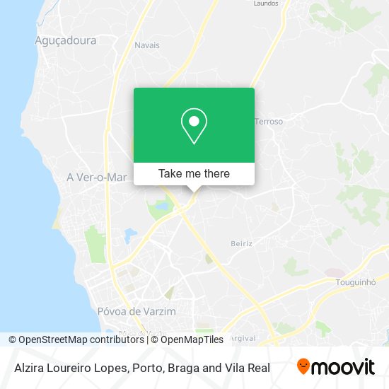 Alzira Loureiro Lopes mapa