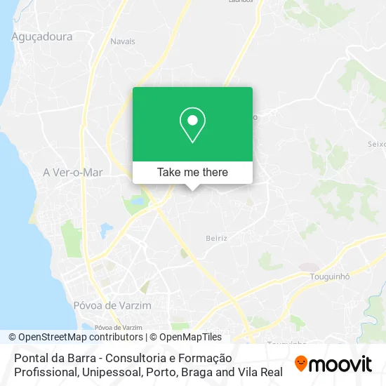 Pontal da Barra - Consultoria e Formação Profissional, Unipessoal map
