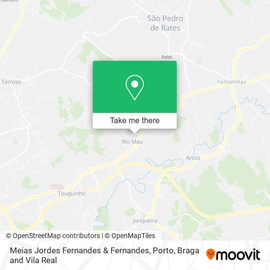 Meias Jordes Fernandes & Fernandes mapa