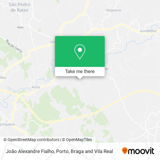 João Alexandre Fialho map